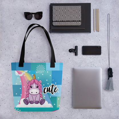 Cute Unicorn Tote Bag