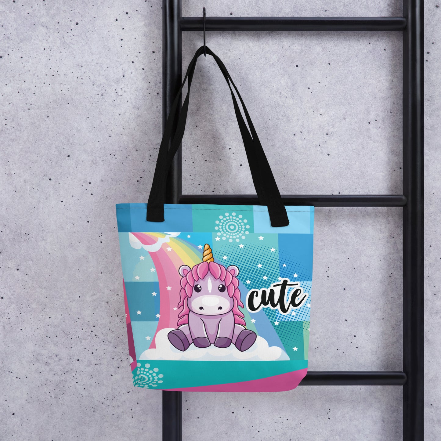 Cute Unicorn Tote Bag