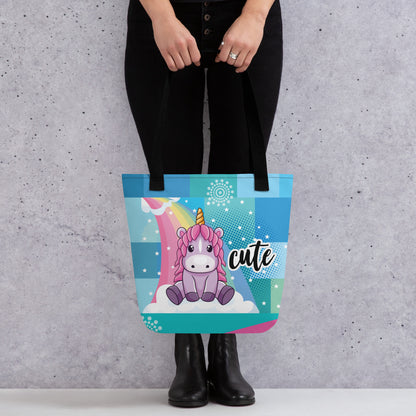 Cute Unicorn Tote Bag