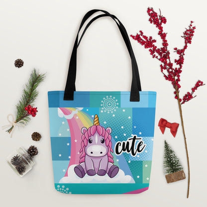 Cute Unicorn Tote Bag