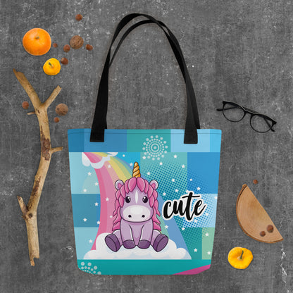 Cute Unicorn Tote Bag