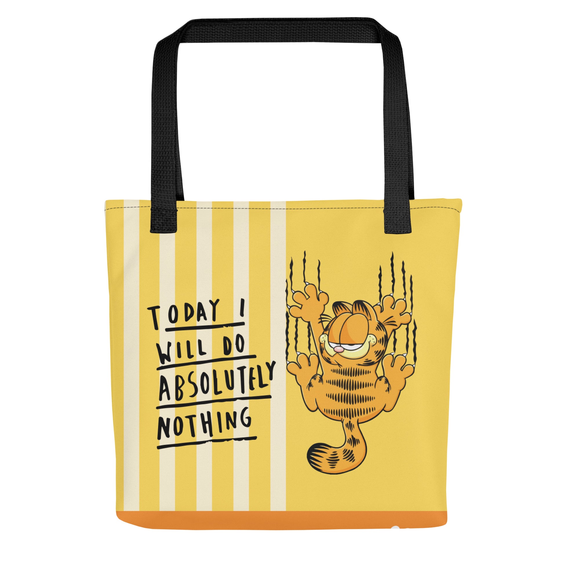 all over print tote bag black 15x15