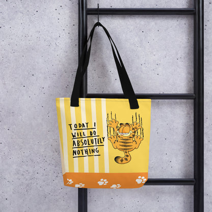 Lazy Garfield Tote Bag