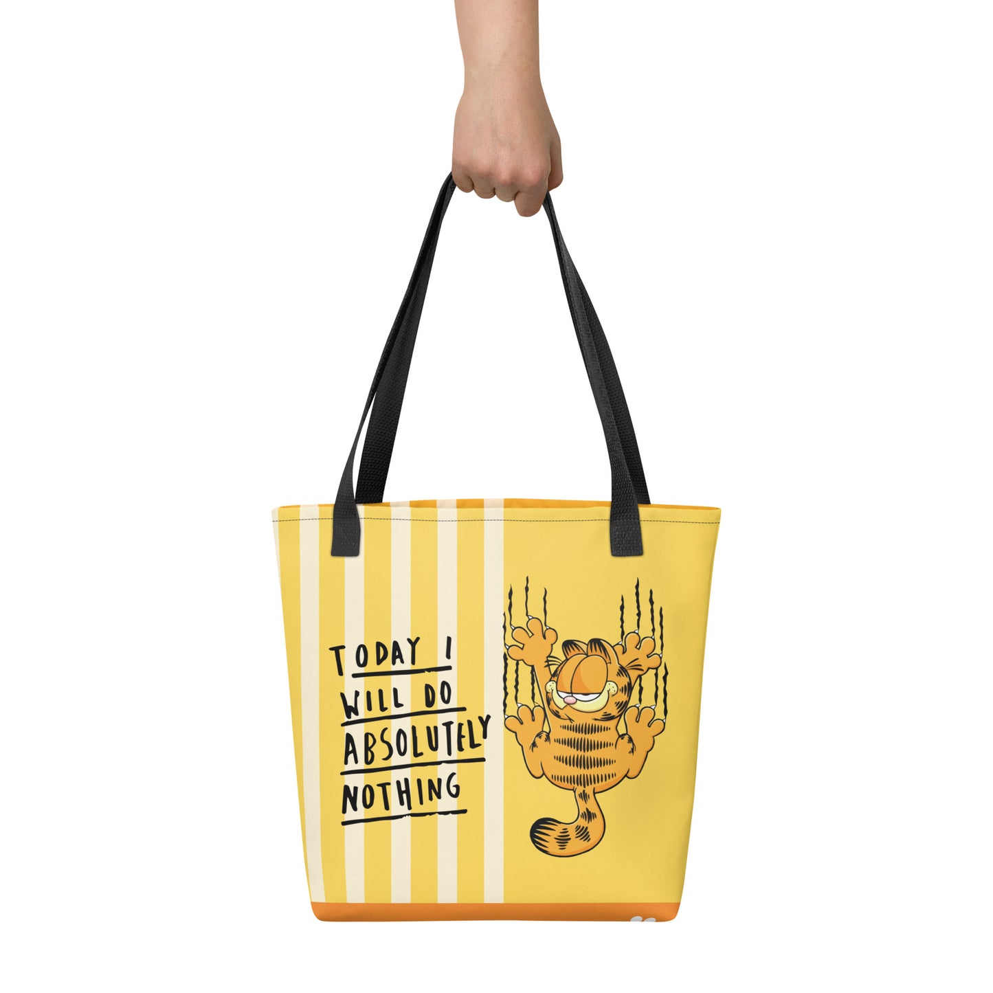 Lazy Garfield Tote Bag