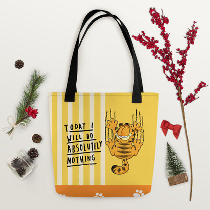 Lazy Garfield Tote Bag