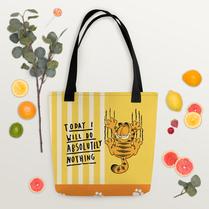 Lazy Garfield Tote Bag