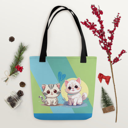 Cat Lovers Tote Bag