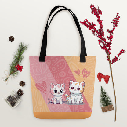 Adorable Cats Tote Bag