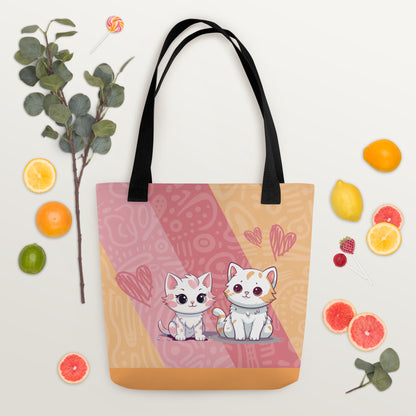 Adorable Cats Tote Bag