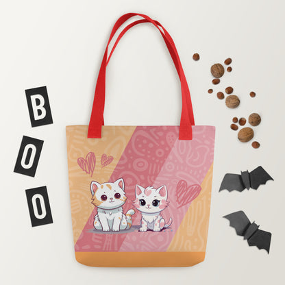 Adorable Cats Tote Bag