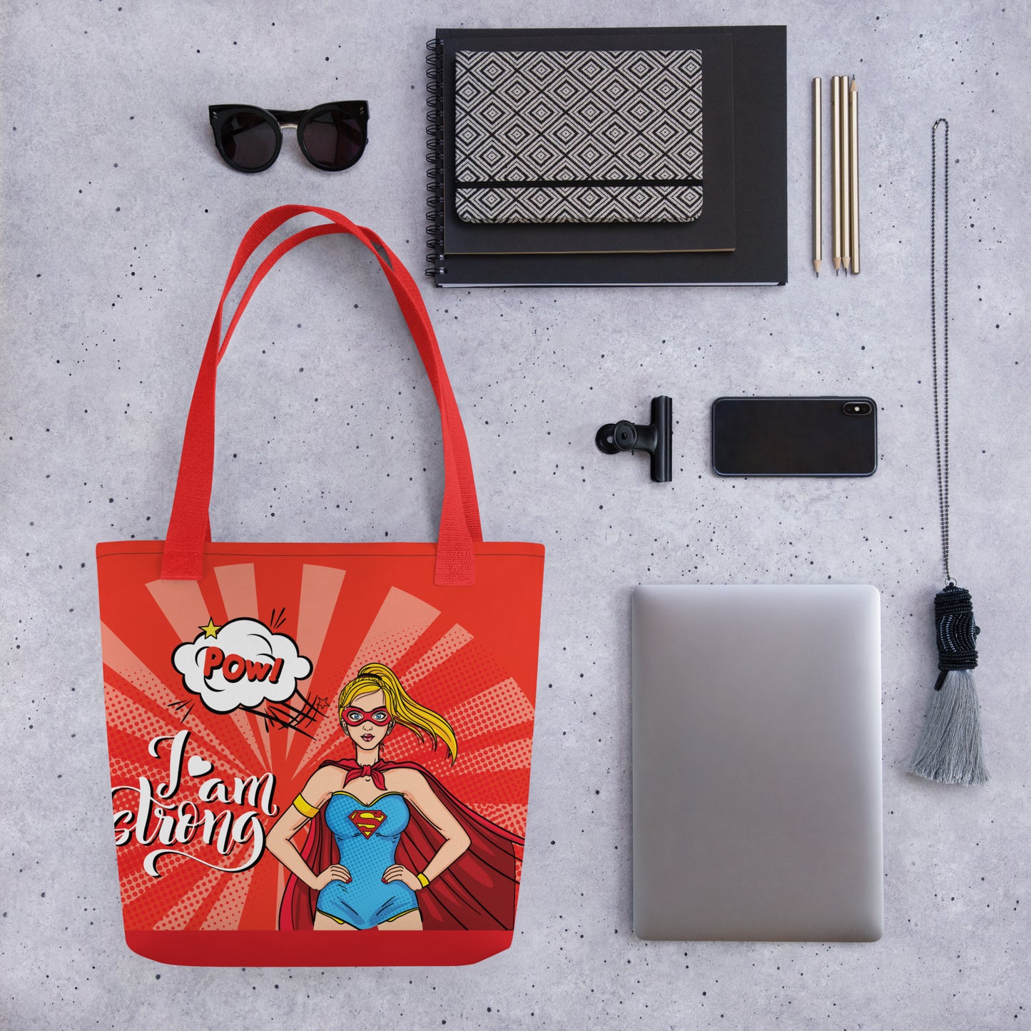 Super Girl Tote Bag