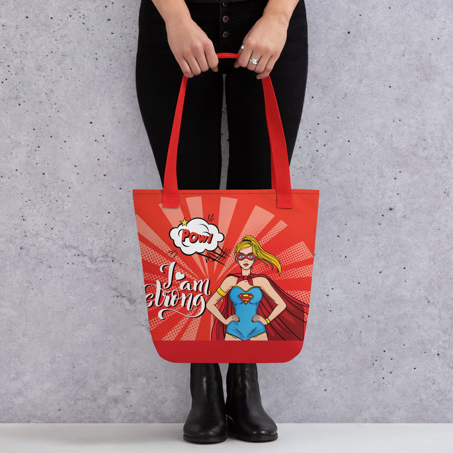 Super Girl Tote Bag