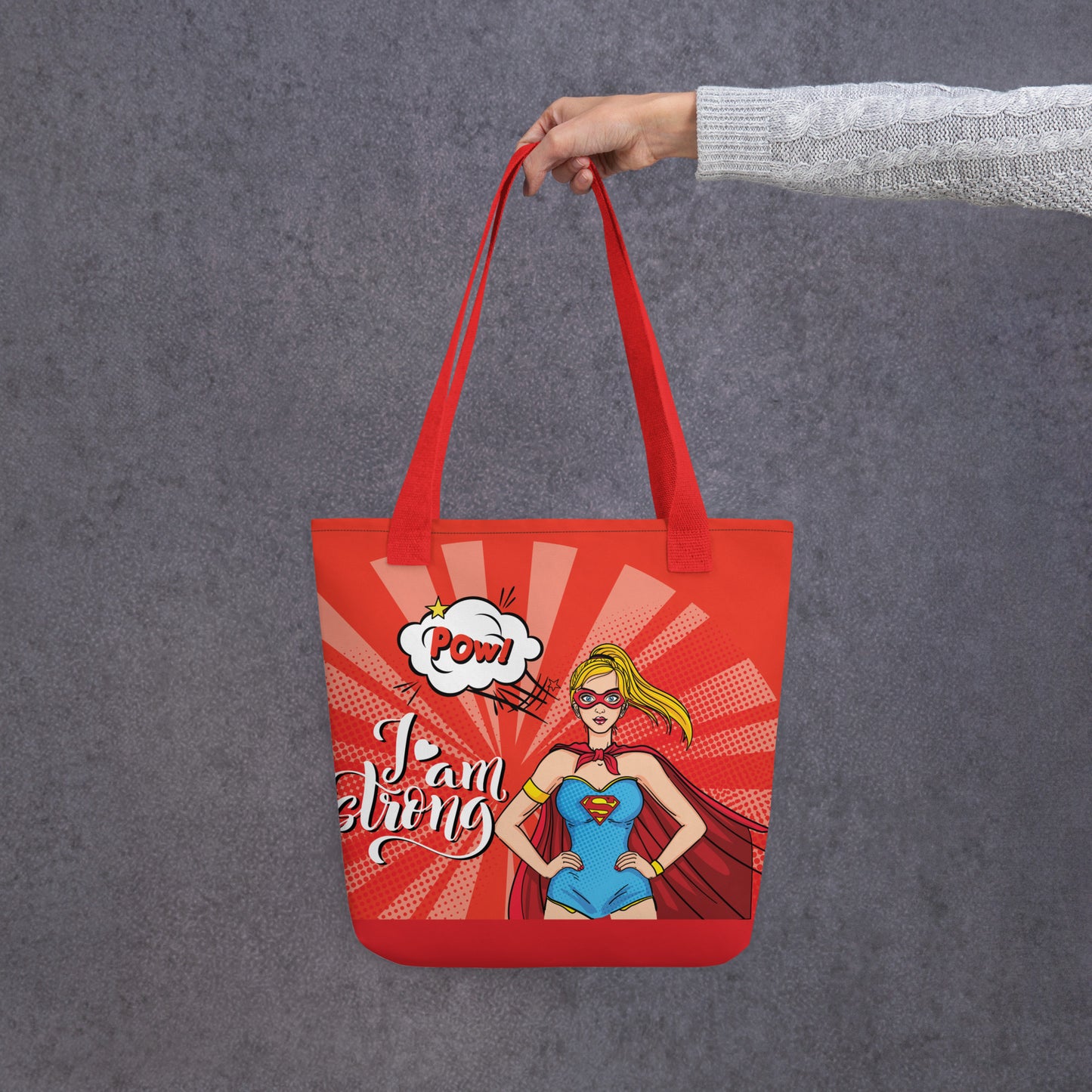 Super Girl Tote Bag