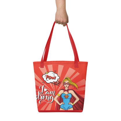 Super Girl Tote Bag