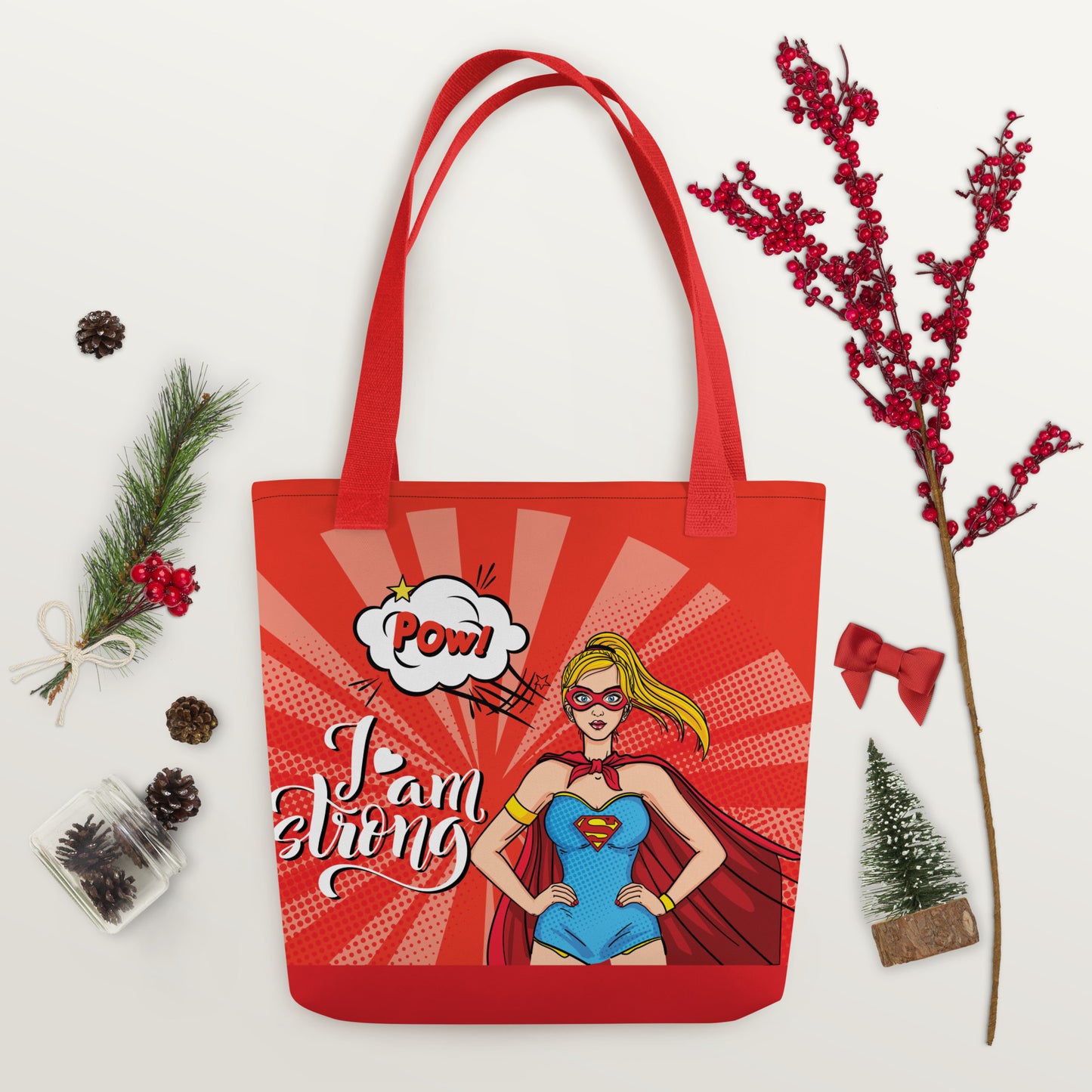 Super Girl Tote Bag