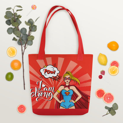 Super Girl Tote Bag