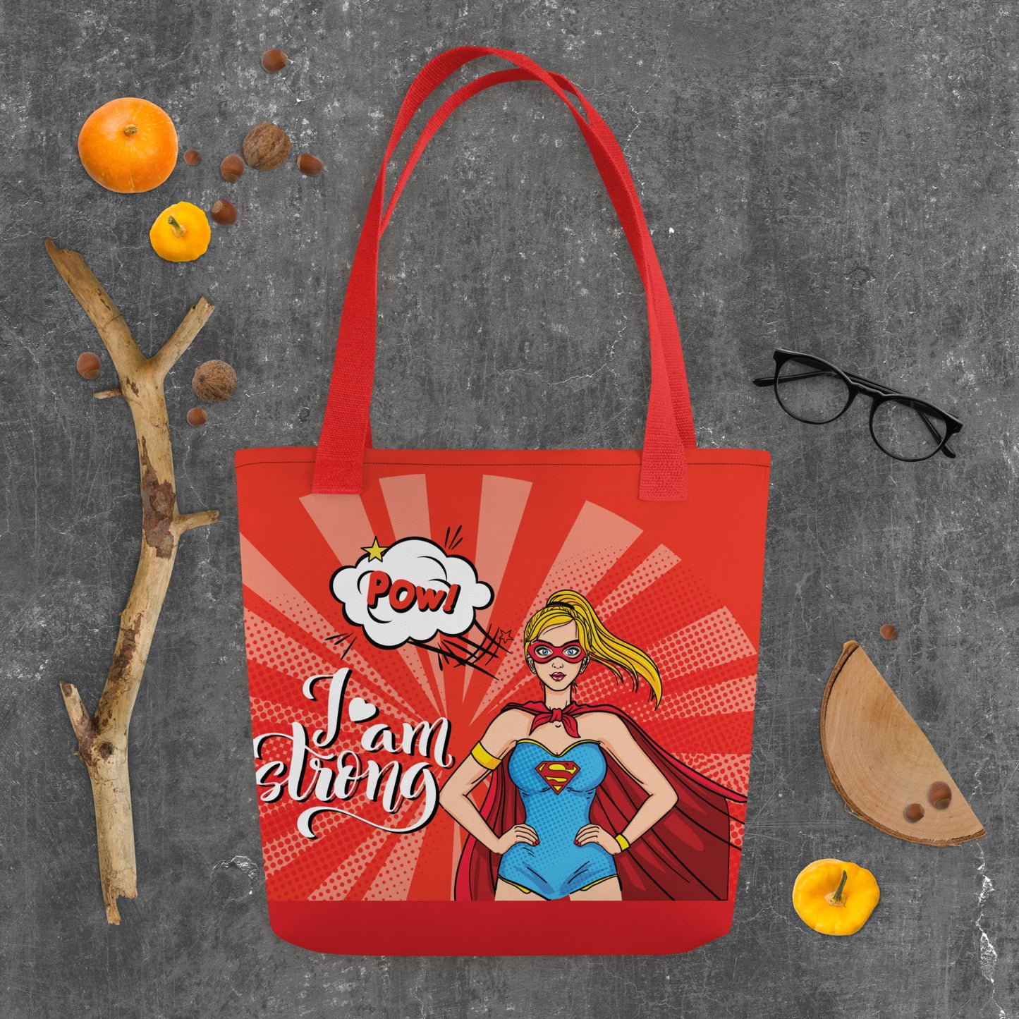 Super Girl Tote Bag