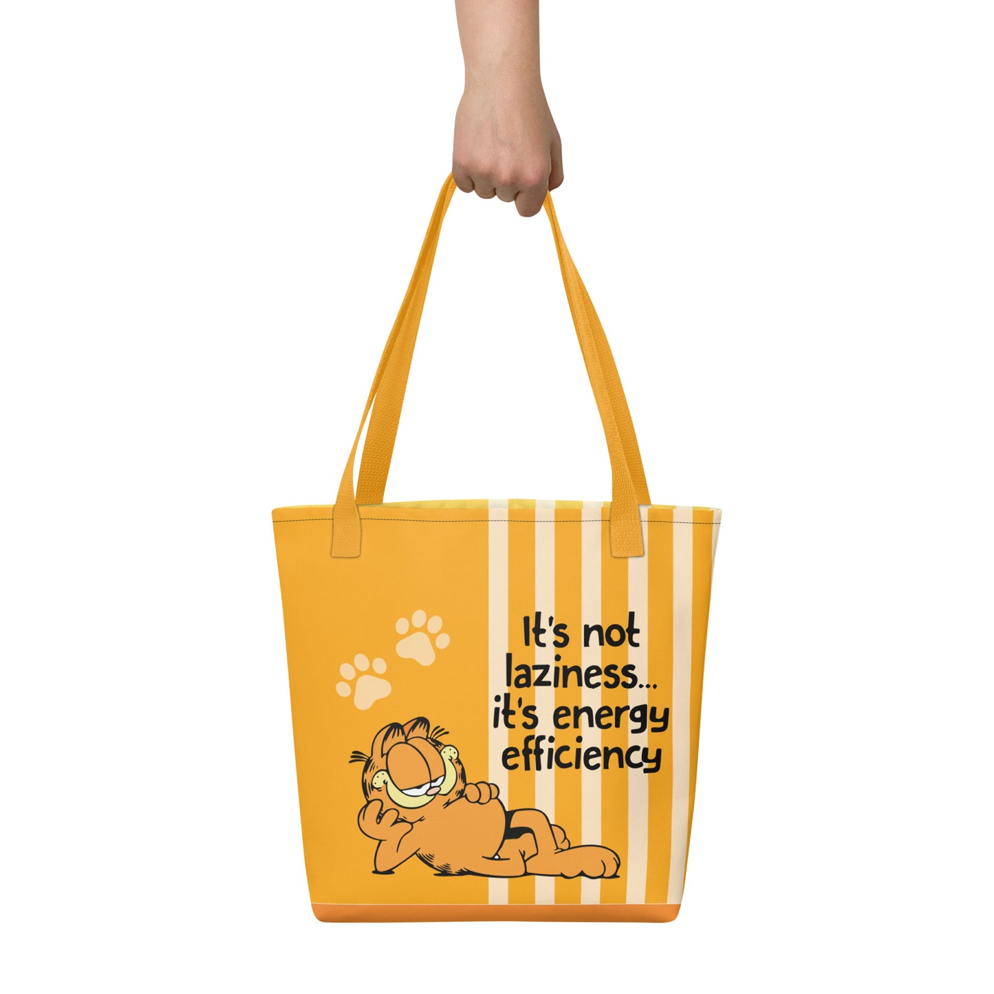 Lazy Garfield Tote Bag