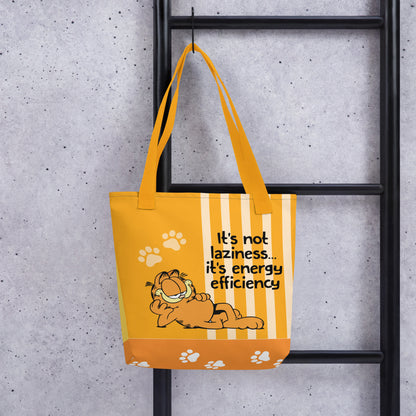 Lazy Garfield Tote Bag