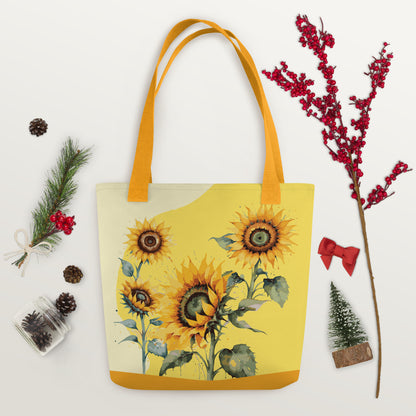 Sunflower Tote Bag