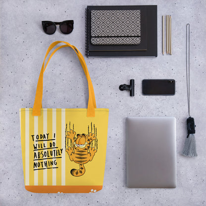 Lazy Garfield Tote Bag