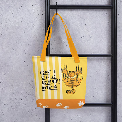 Lazy Garfield Tote Bag