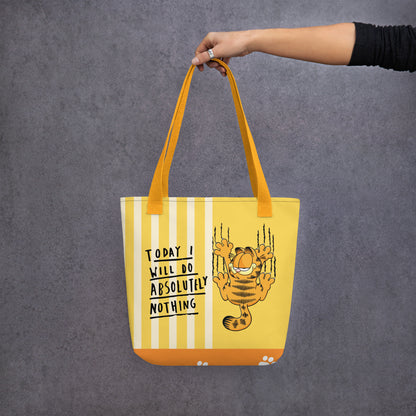 Lazy Garfield Tote Bag