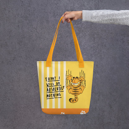 Lazy Garfield Tote Bag