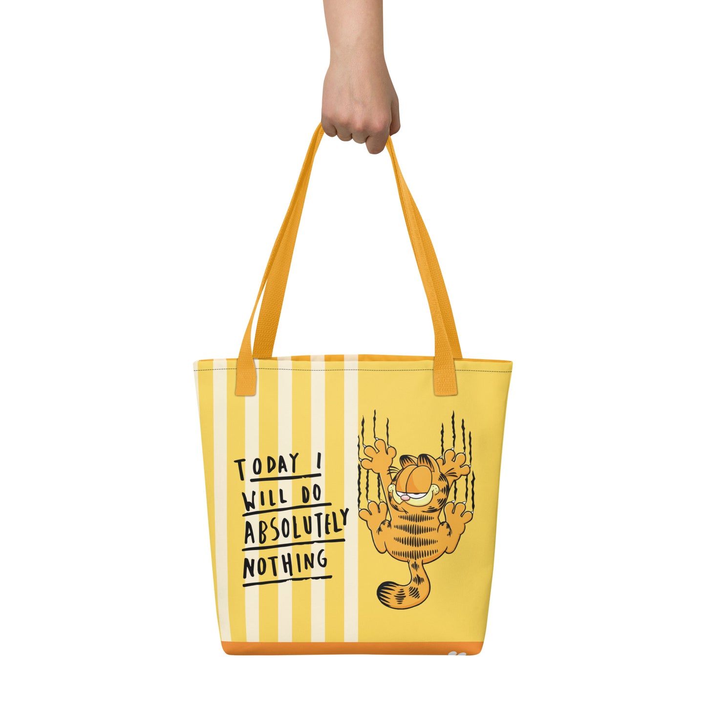 Lazy Garfield Tote Bag