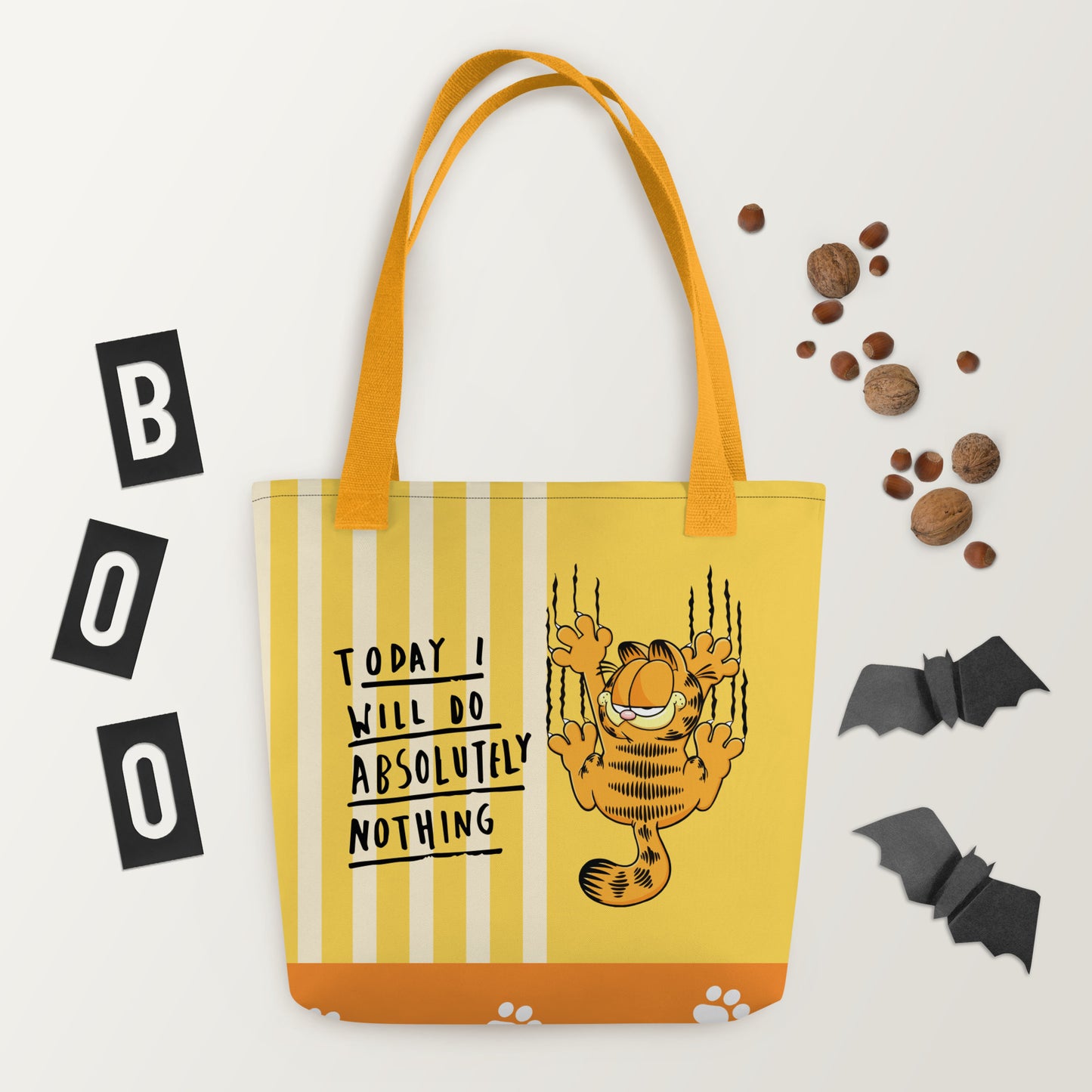 Lazy Garfield Tote Bag