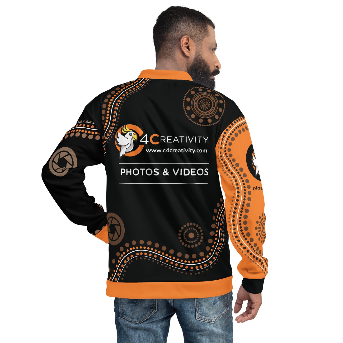 C4Creativity Custom Design Bomber Jacket