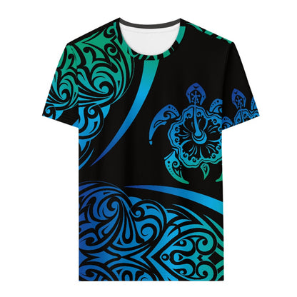 Tribal Turtle Men's T-Shirt