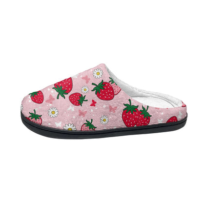 Strawberry Delight Cotton Slippers