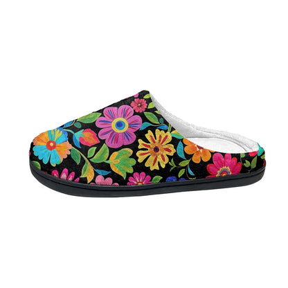 Floral Paradise Cotton Slippers