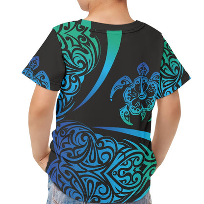 Tribal Turtle Graphic Children's T-shirt