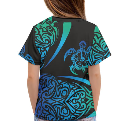 Tribal Turtle Graphic Children's T-shirt
