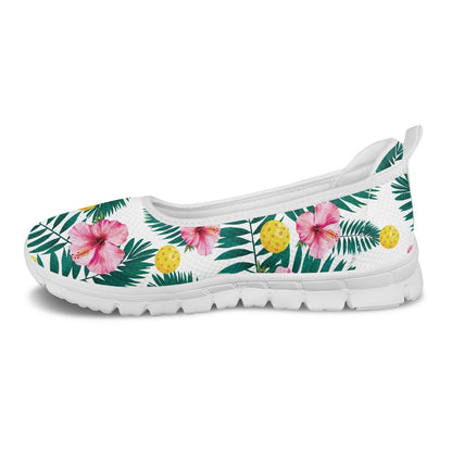 Hibiscus Paradise Women's Slip-On Shoes
