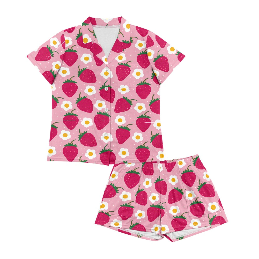 Strawberry Bliss Pajama Set