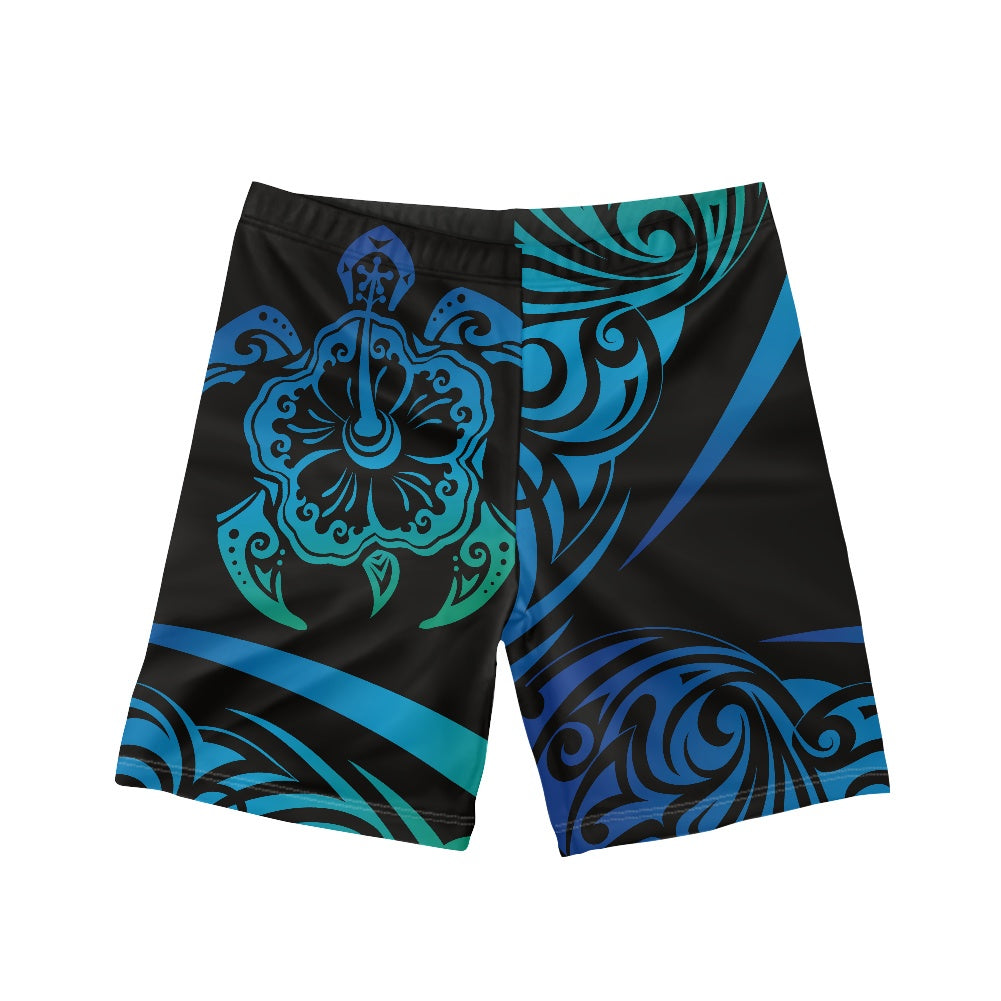 Hawaiian Tribal Boy's Swimming Trunks