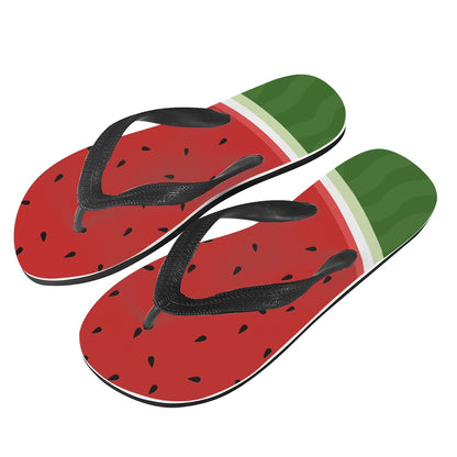 Watermelon Slice Flip Flops