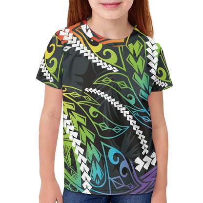 Multicolor Tribal Pattern Children's T-shirt