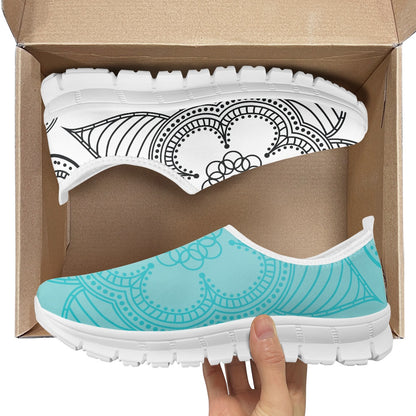 Mandala Pattern Low-Cut Casual Shoes