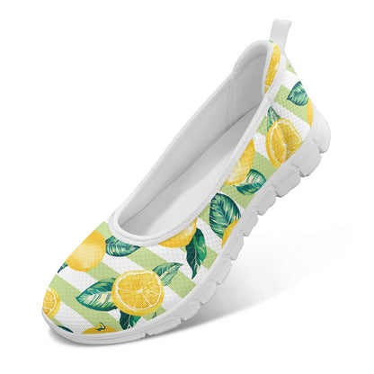 Citrus Charm Women's Slip-On Shoes