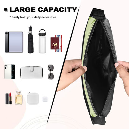 Avocado Design Large Capacity Underarm Bag
