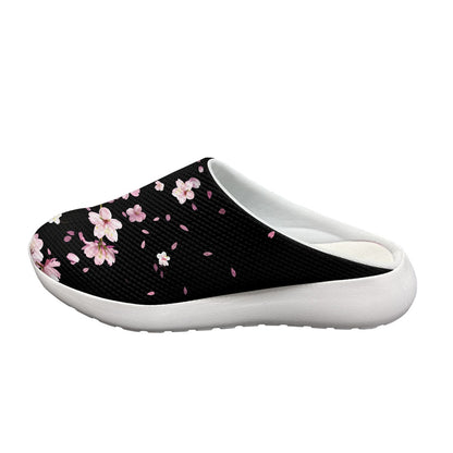 Midnight Sakura Garden Clogs