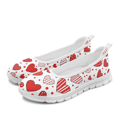 Heart Bliss Women's Slip-On Shoes