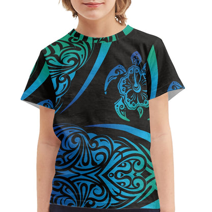 Tribal Turtle Graphic Children's T-shirt