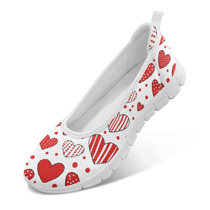 Heart Bliss Women's Slip-On Shoes