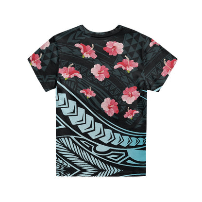 Tribal Hibiscus Print Children's T-shirt