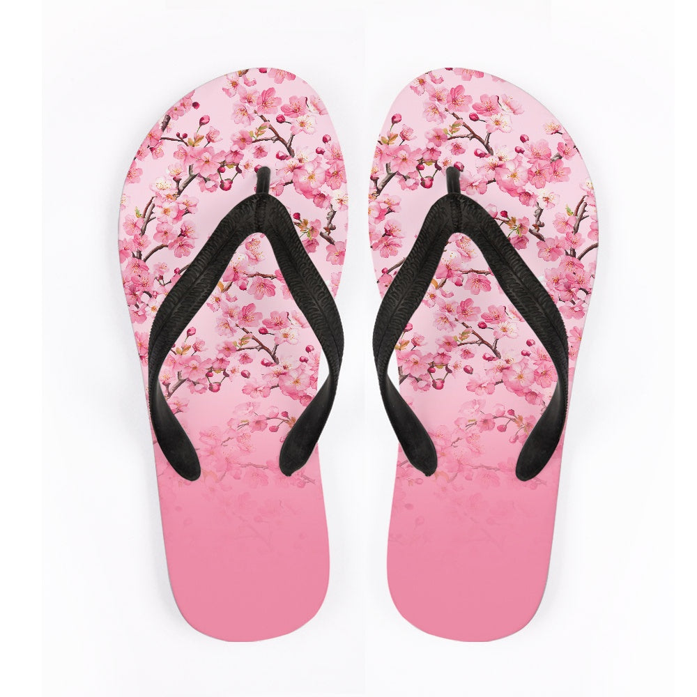 Pink Blossom Bliss Flip-Flops